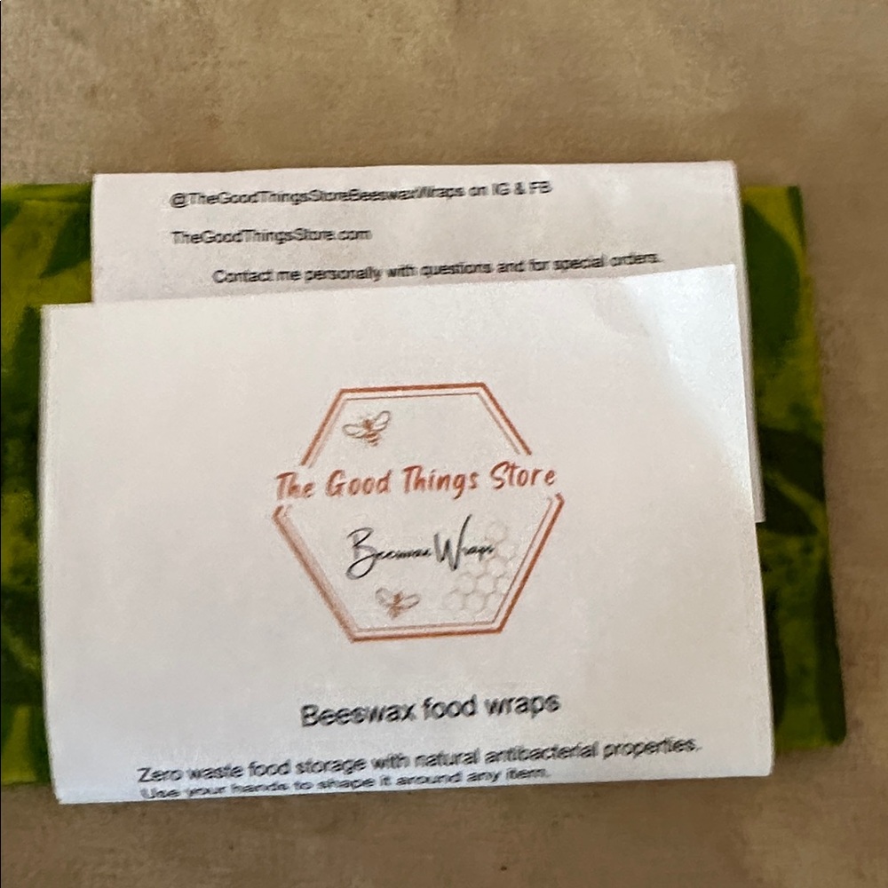 Beeswax Food Wraps - Picture 2 of 2